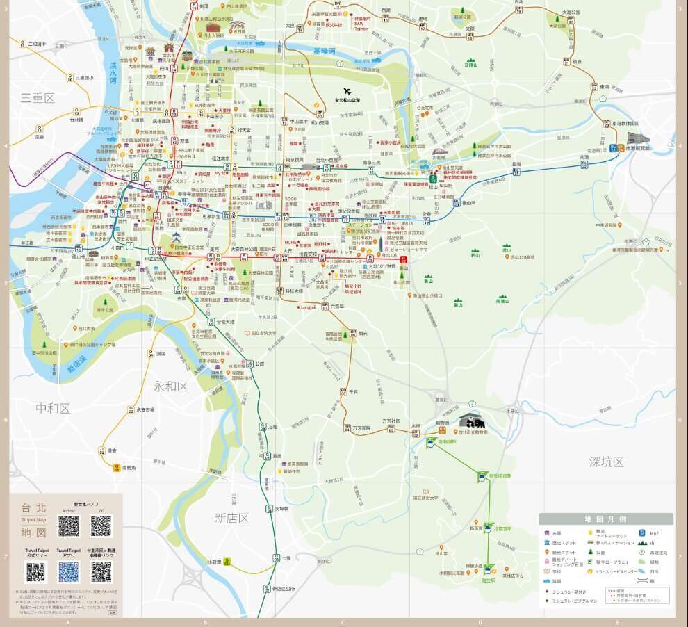 Taipei-map | 台湾ストーリー